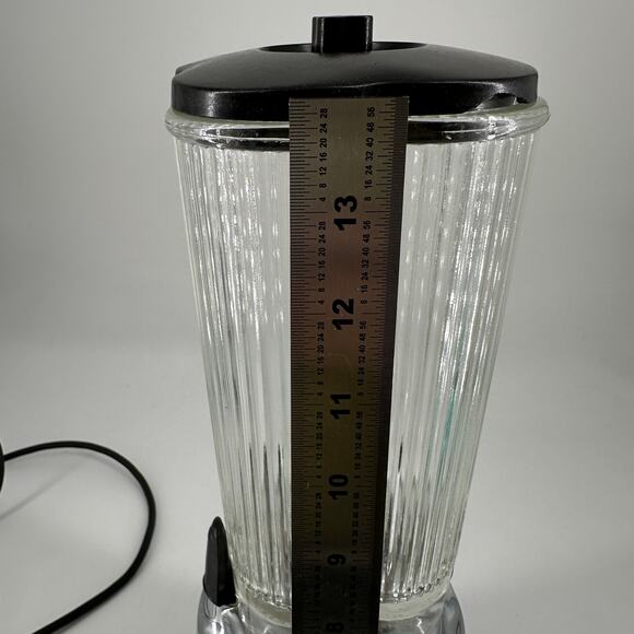 Retro Chrome Blender Lamp Waring Blendor Upcycled Kitchen Light - Picture 6 of 12